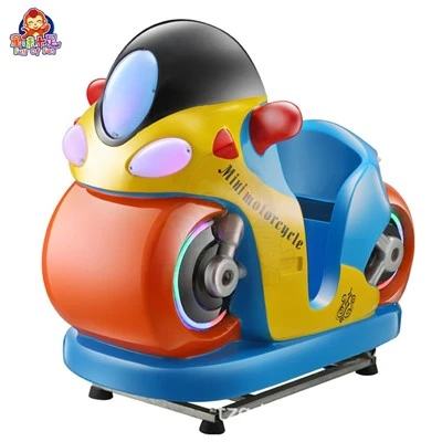 Kids Cartoon Police Car Rocking Ride Machine (5)